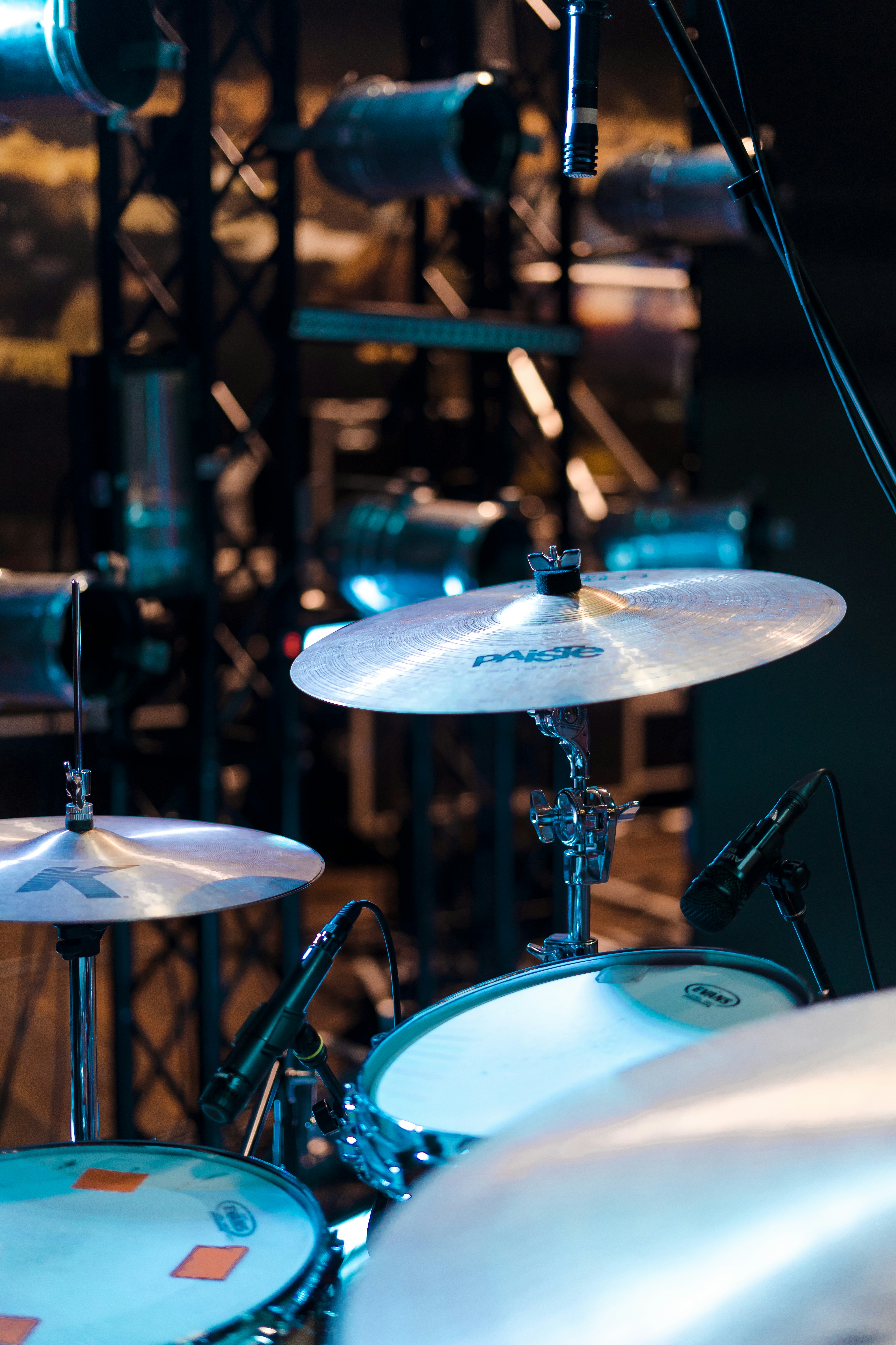 Close-up of cymbals